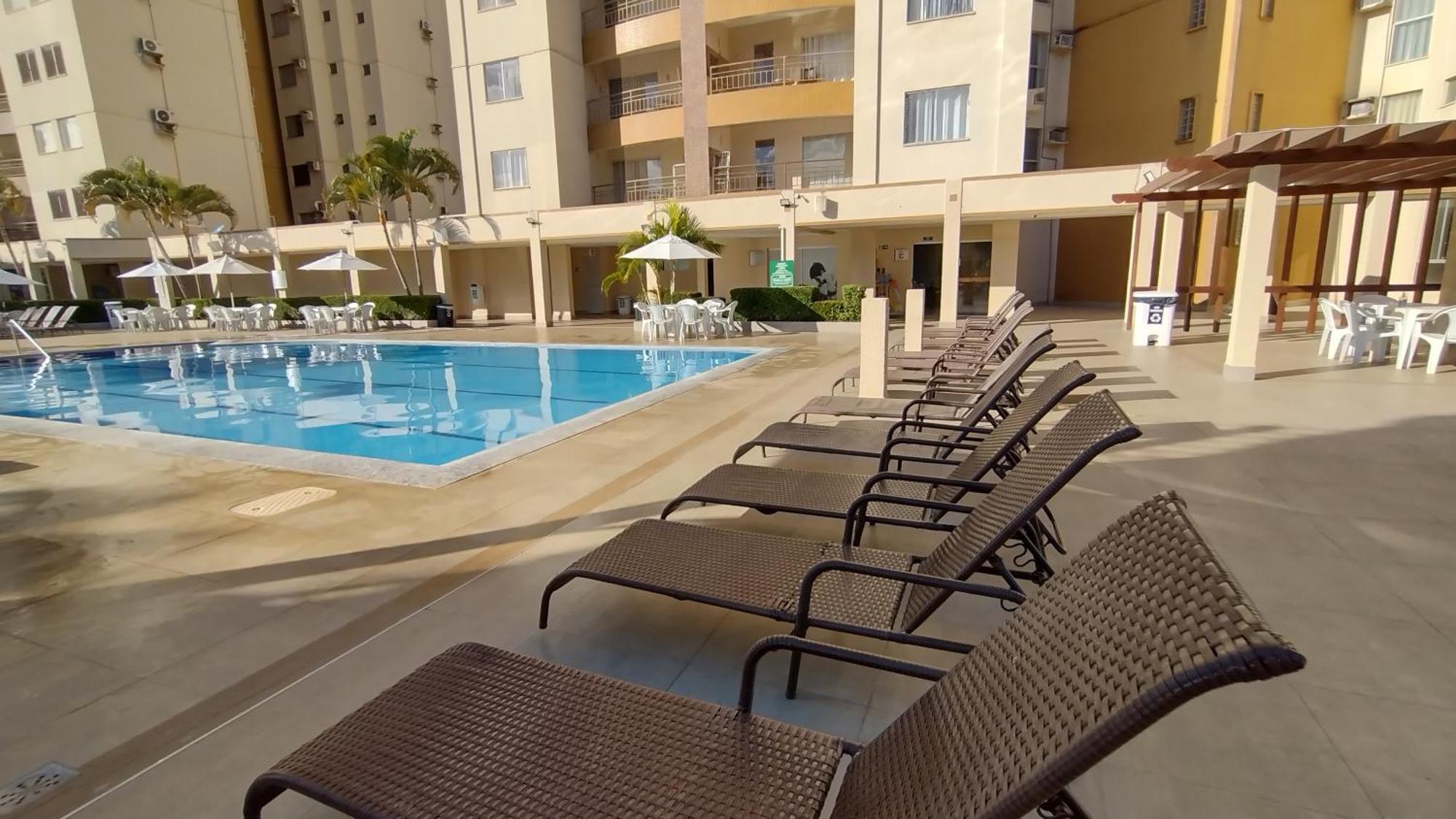 Prive Das Thermas II Caldas Novas - Achei Ferias - Com Roupa De Cama Kültér fotó