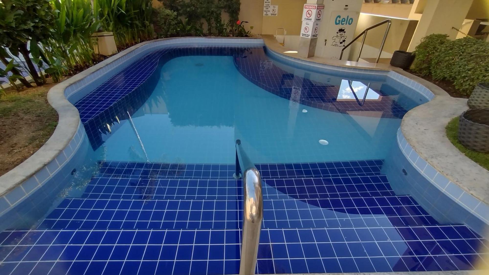 Prive Das Thermas II Caldas Novas - Achei Ferias - Com Roupa De Cama Kültér fotó